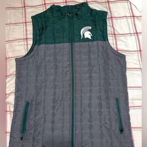 Men’s Colosseum Michigan State Vest XL